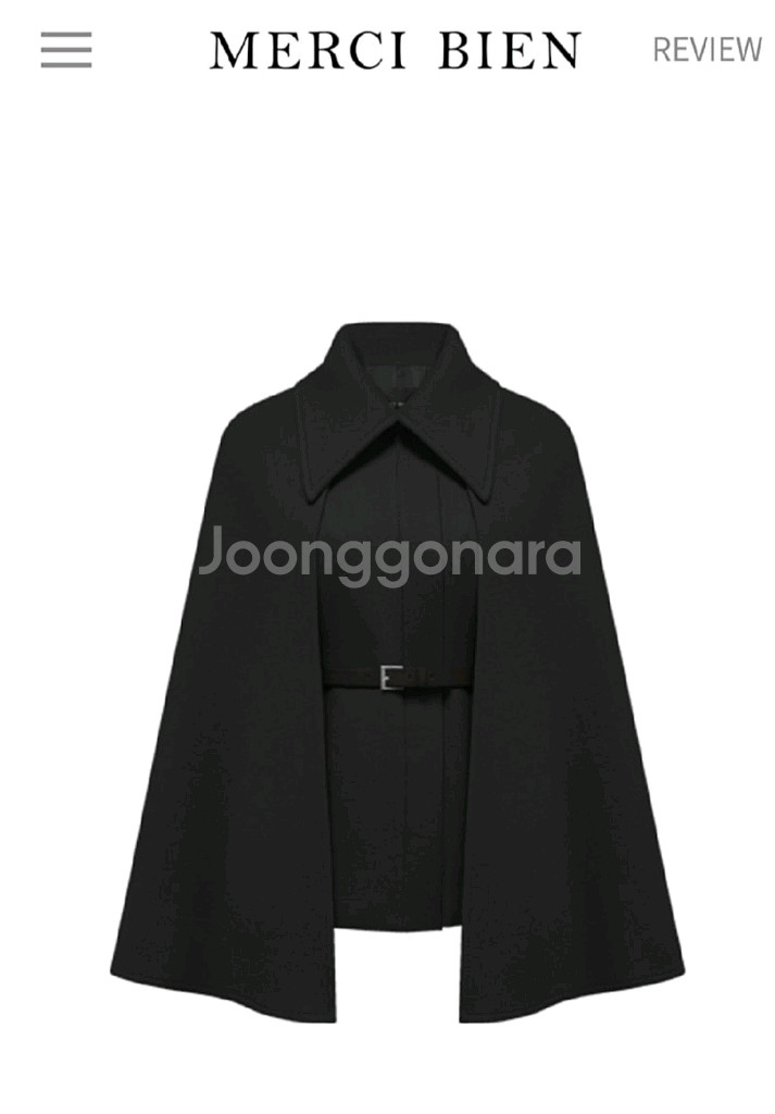 메르시비앙 케이프코트 0사이즈(카라O)--0