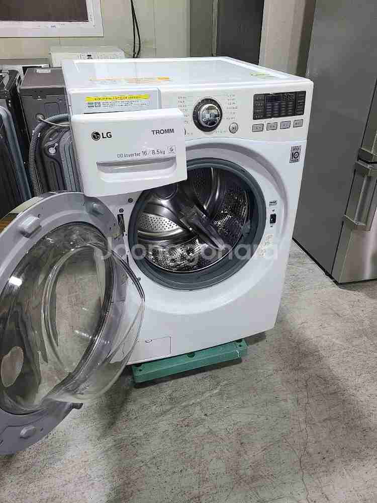 무료배송설치, 엘지 16키로 드럼세탁기, 건조기능--3