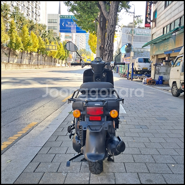 혼다 벤리110 블랙 19년식 스쿠터--6