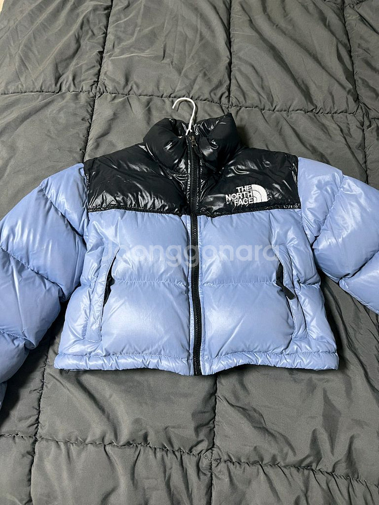 노스페이스 눕시 크롭 포크블루 s--3