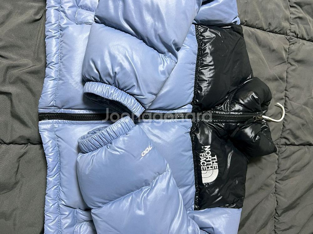 노스페이스 눕시 크롭 포크블루 s--5