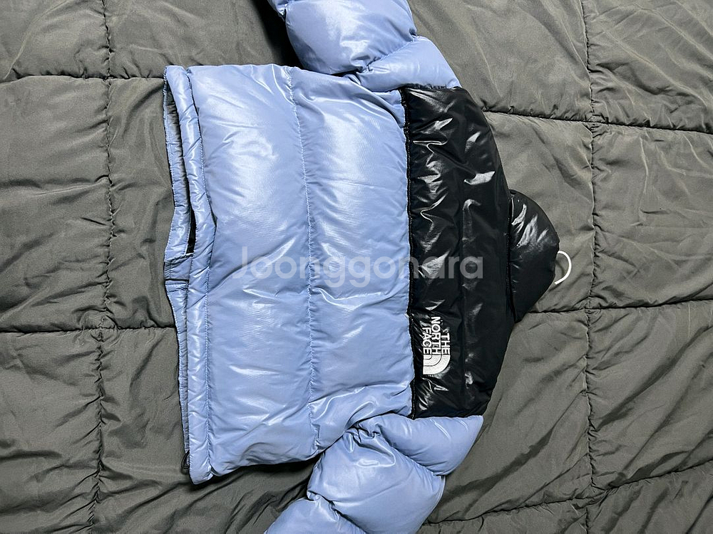 노스페이스 눕시 크롭 포크블루 s--4