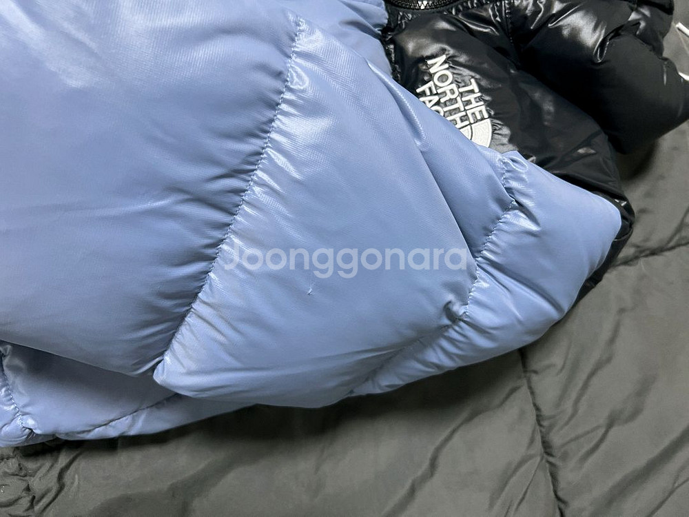 노스페이스 눕시 크롭 포크블루 s--9