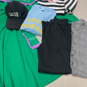 여아 140 원피스 상하의 5벌 모자