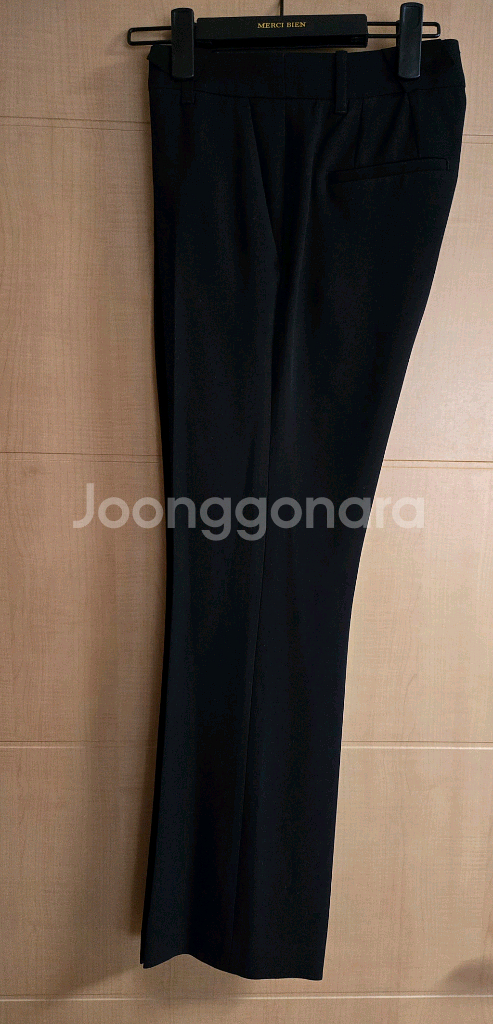 메르시비앙 테일러드 부츠컷 팬츠1사이즈--2