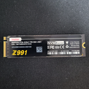 IMATION z991 Gen4 1TB NVMe SSD 판매