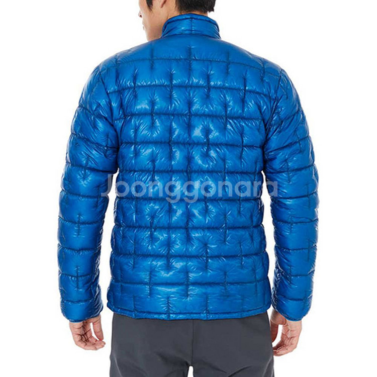 [새상품] 몽벨 플라즈마 1000 다운 자켓 블루 (XL)--2
