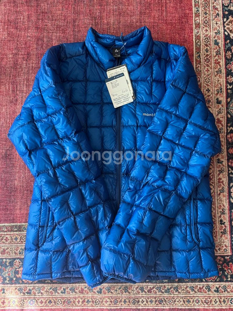 [새상품] 몽벨 플라즈마 1000 다운 자켓 블루 (XL)--3