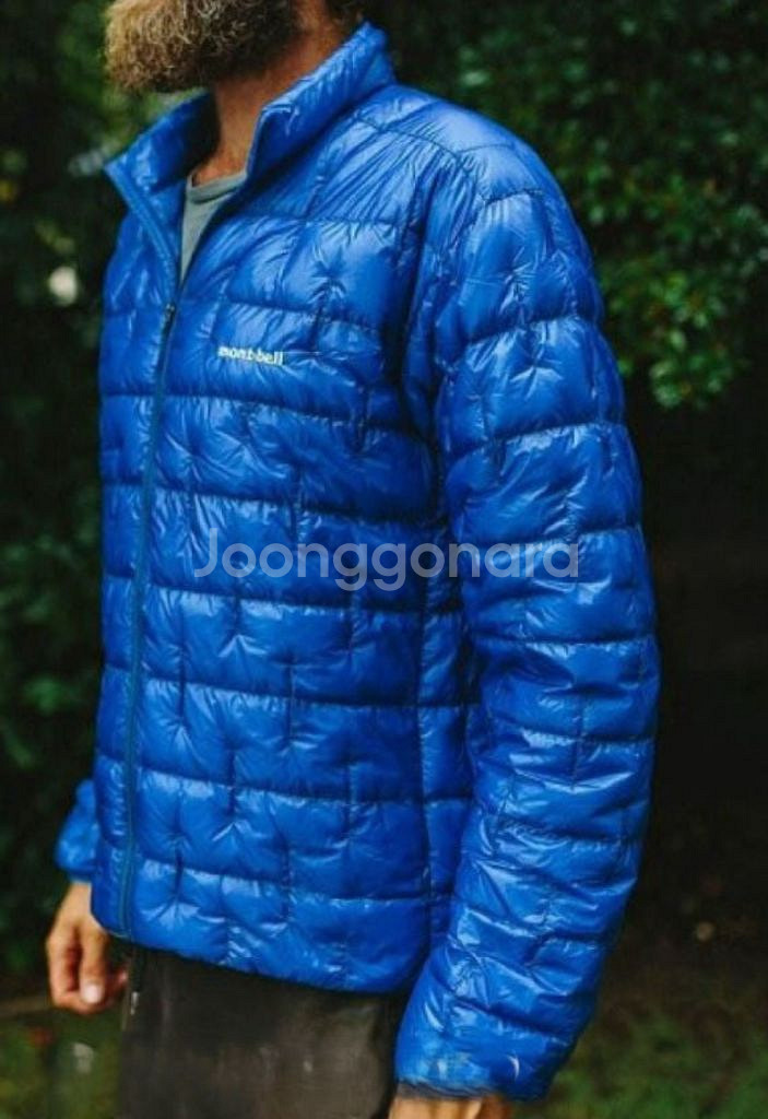 [새상품] 몽벨 플라즈마 1000 다운 자켓 블루 (XL)--5