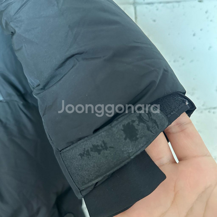 L 스파이더 롱패딩--3