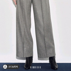 타임 울백 밴딩 와이드 팬츠55 랑방 마인 더캐시미어