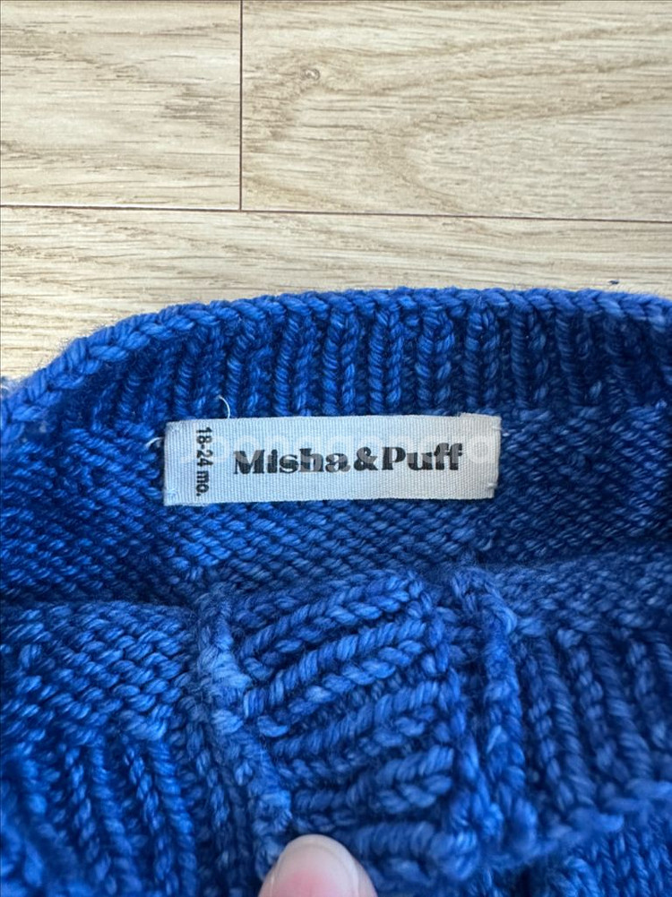 미샤앤퍼프 팝콘 가디건 18-24m 블루베리--2