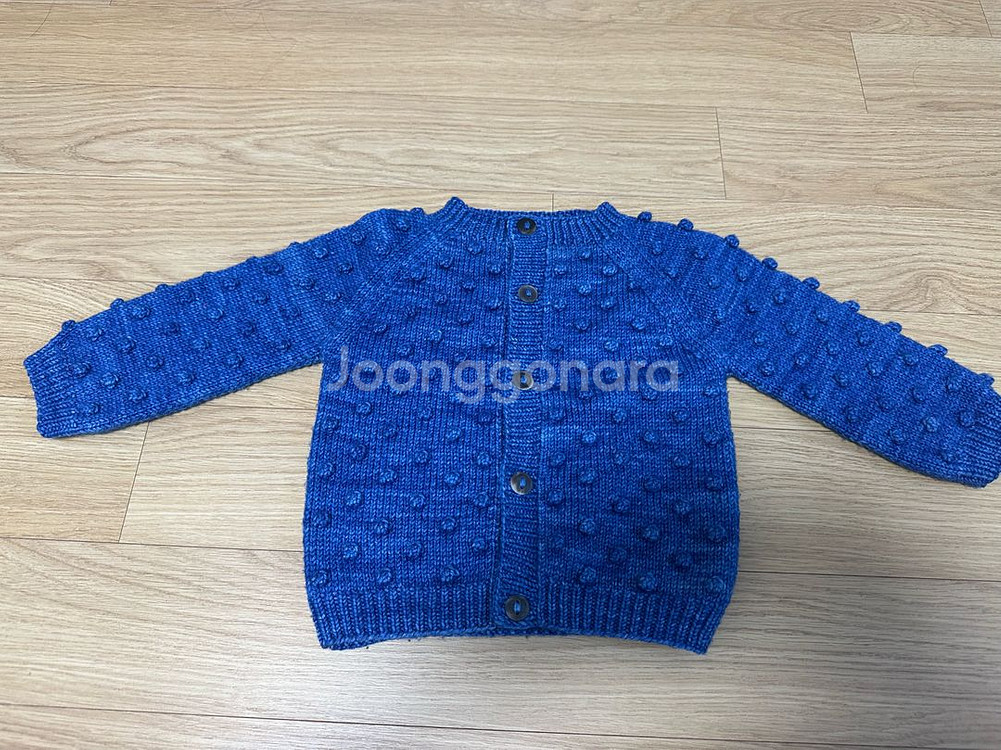 미샤앤퍼프 팝콘 가디건 18-24m 블루베리--0