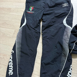 S)슈프림 엄브로 트랙팬츠 블랙