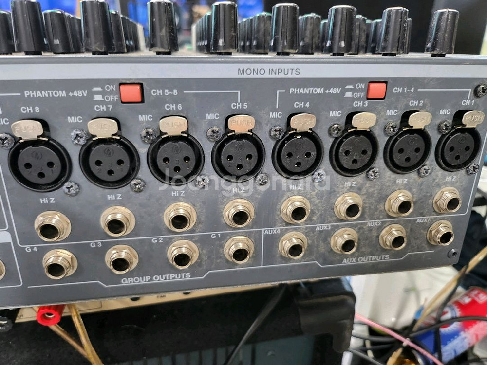 인터엠 MX-1646 오디오 믹서기 8채널--2