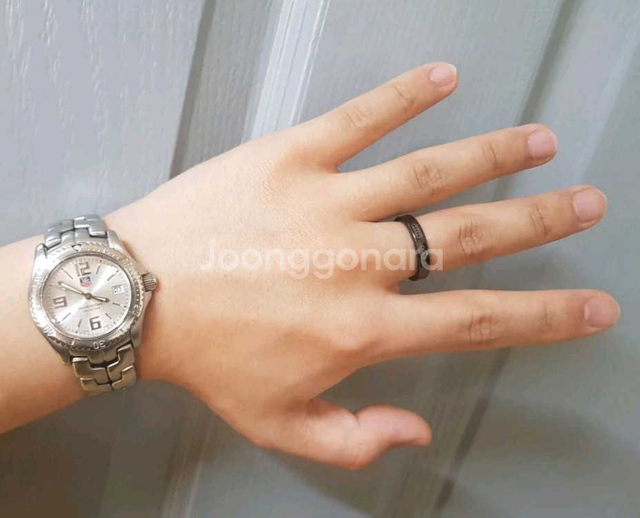 티파니 1837 티타늄 네로우링 19호, 8호--0