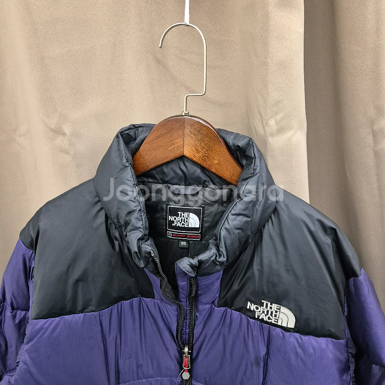 노스페이스 눕시 퍼플 패딩 800 95--1