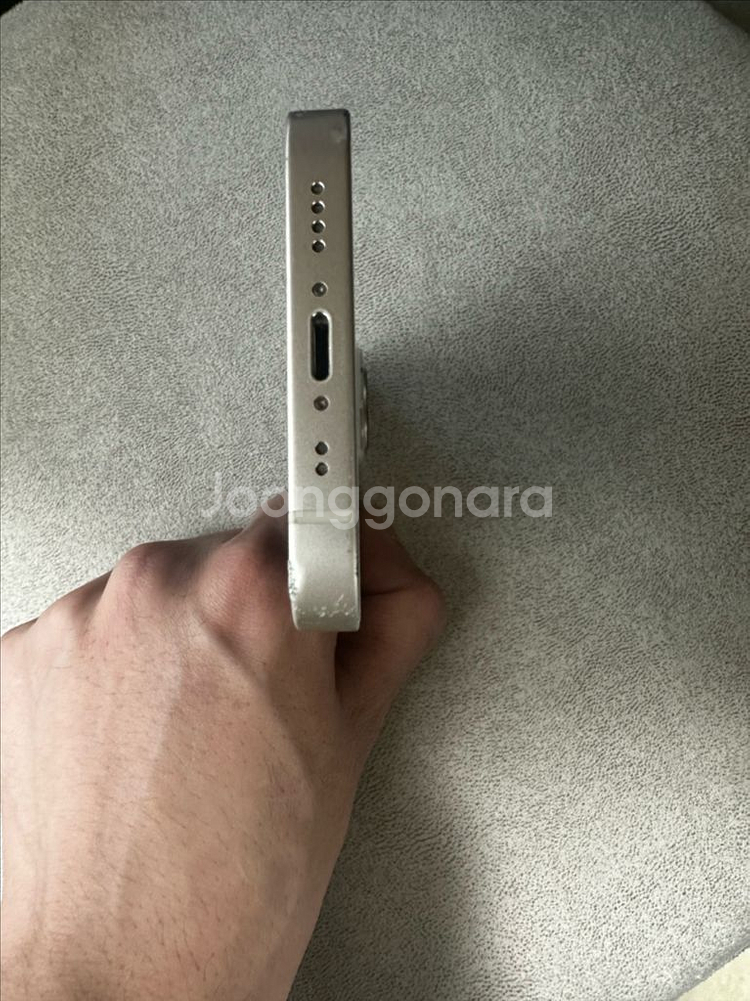 아이폰 13미니 256GB 화이트 배터리77%팝니다--4