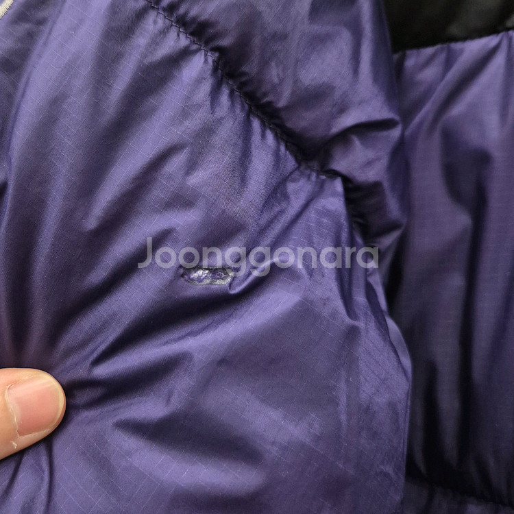 노스페이스 눕시 퍼플 패딩 800 95--3