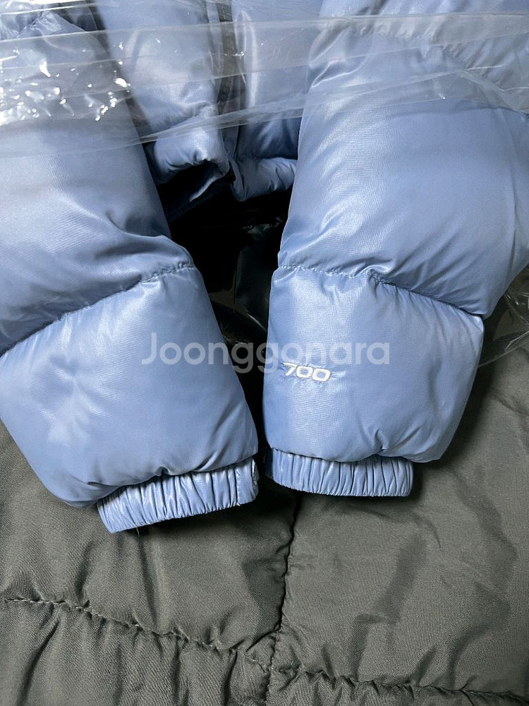 노스페이스 눕시 크롭 포크블루 s--8