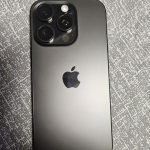 아이폰 16프로 블랙 티타늄 256기가 공기계