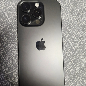 아이폰 16프로 블랙 티타늄 256기가 공기계