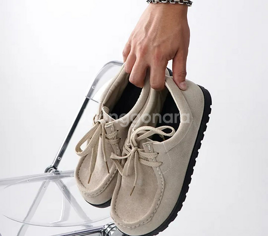 여성 레더 로퍼 3컬러 세트--1