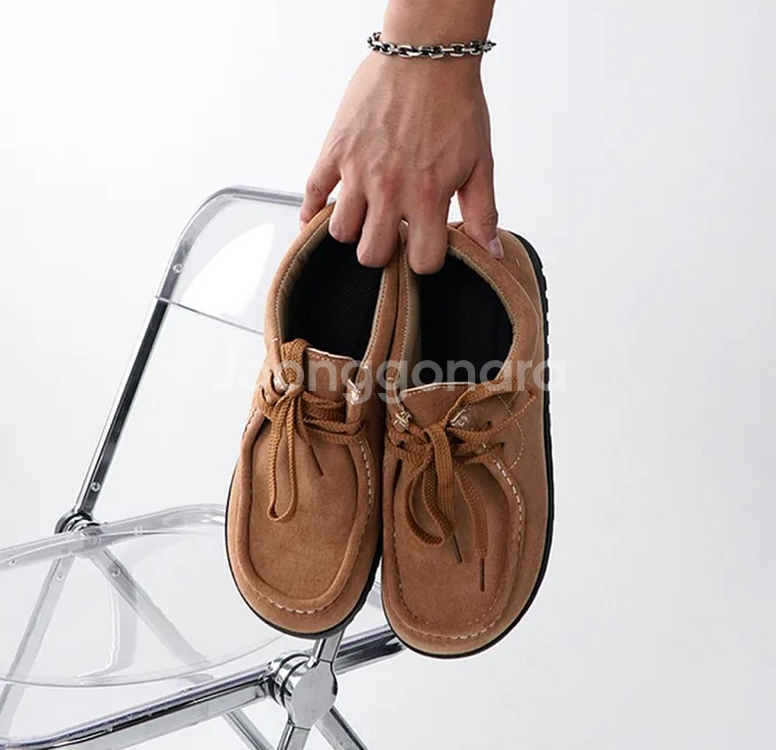 여성 레더 로퍼 3컬러 세트--2