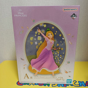 디즈니 프린세스 라푼젤 이치방쿠지 제일복권 A상 미개봉 피규어 판매