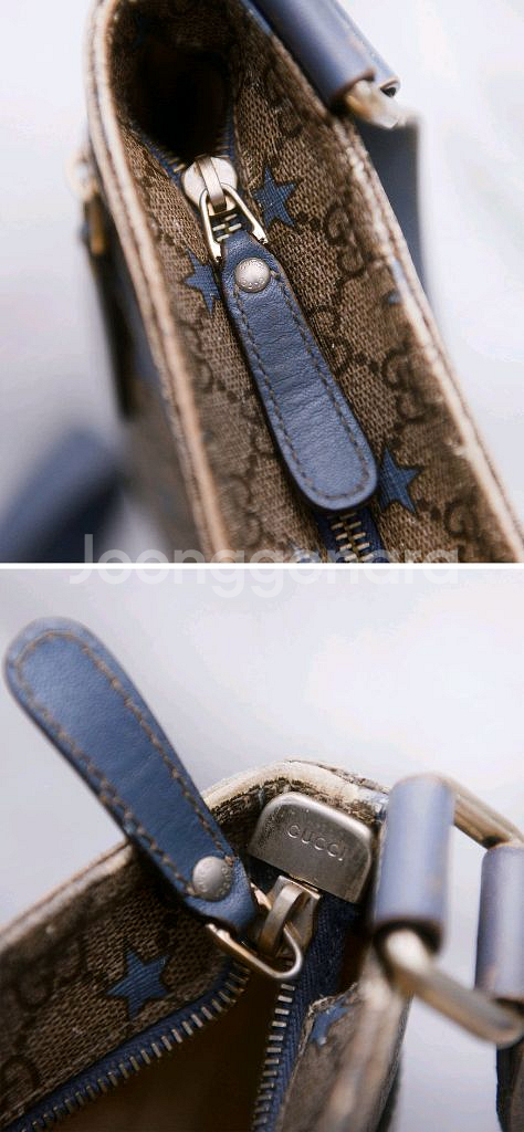 구찌 (GUCCI) GG 스타 모노그램 수프림 캔버스 플랫 크로스백--8