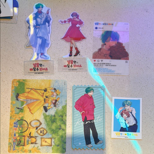 얼굴만으론 좋아할 수 없어요 굿즈 스탠드 인스타 책갈피