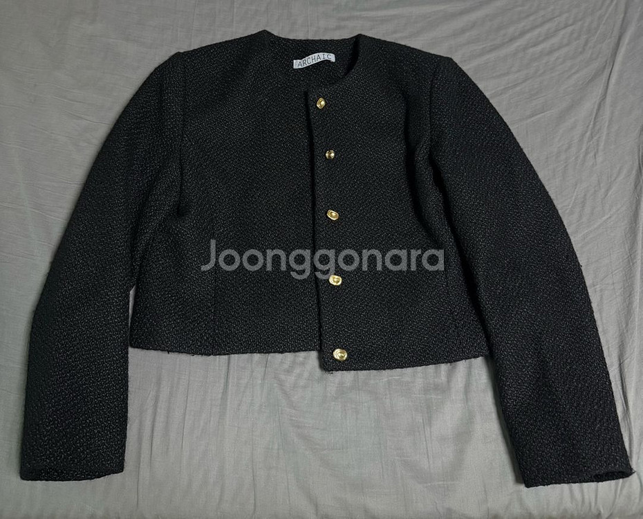 아르카익 spring tweed jacket 트위드자켓--0