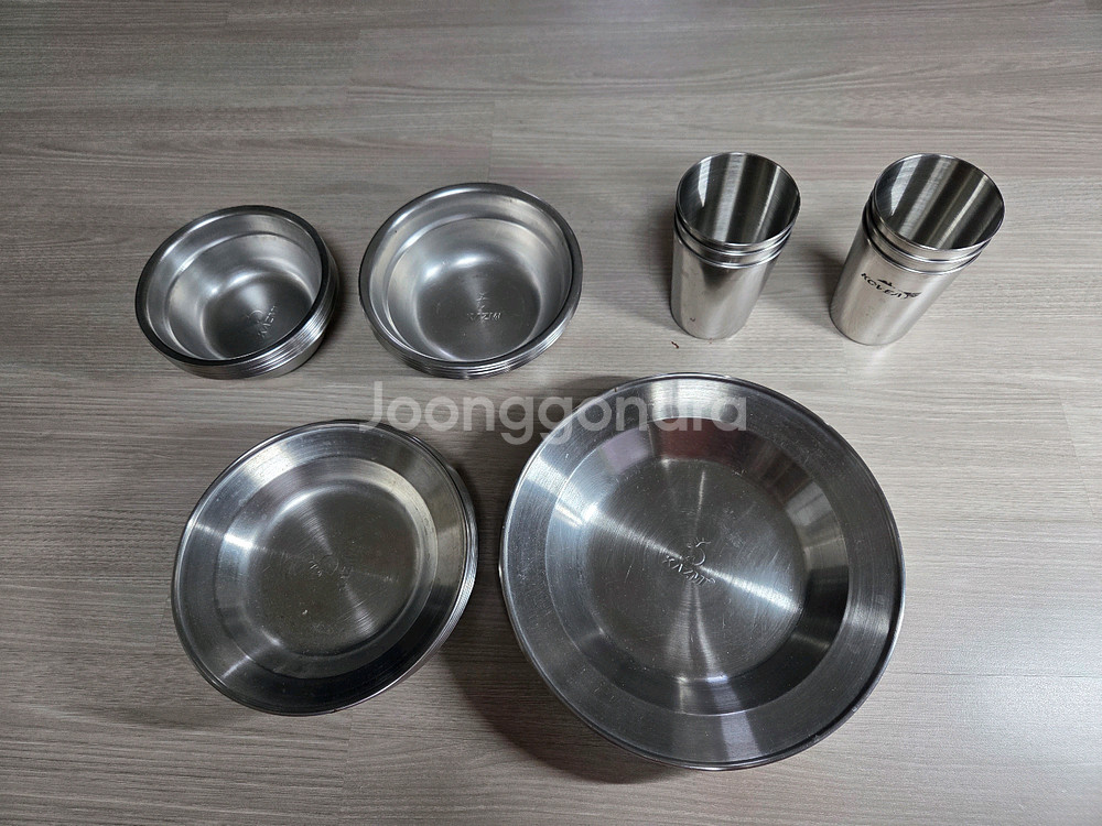 카즈미 식기세트+물컵+수저세트+접시--1