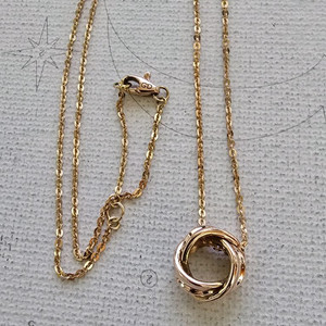 18k 골든듀 칸타빌레 목걸이