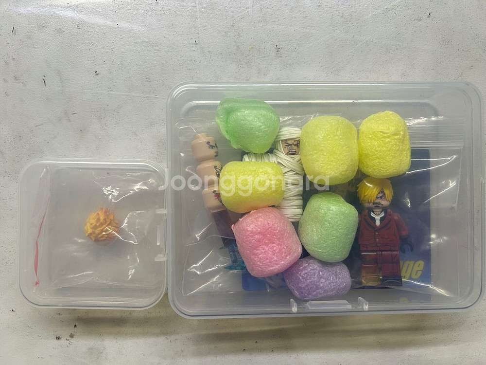 레고 커스텀 오렌지 상디 붕대 조로 세트 판매--0