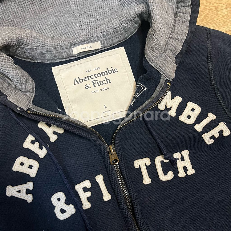 정품) 아베크롬비 오리지널 후드집업 (공용 L)--3