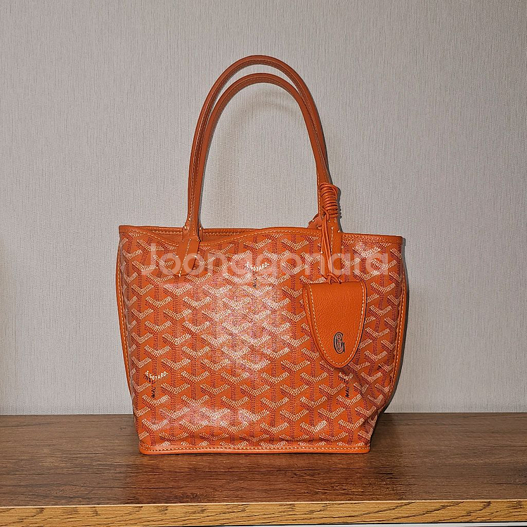 고야드 미니 앙주 오렌지 토트백/지갑/참장식--0