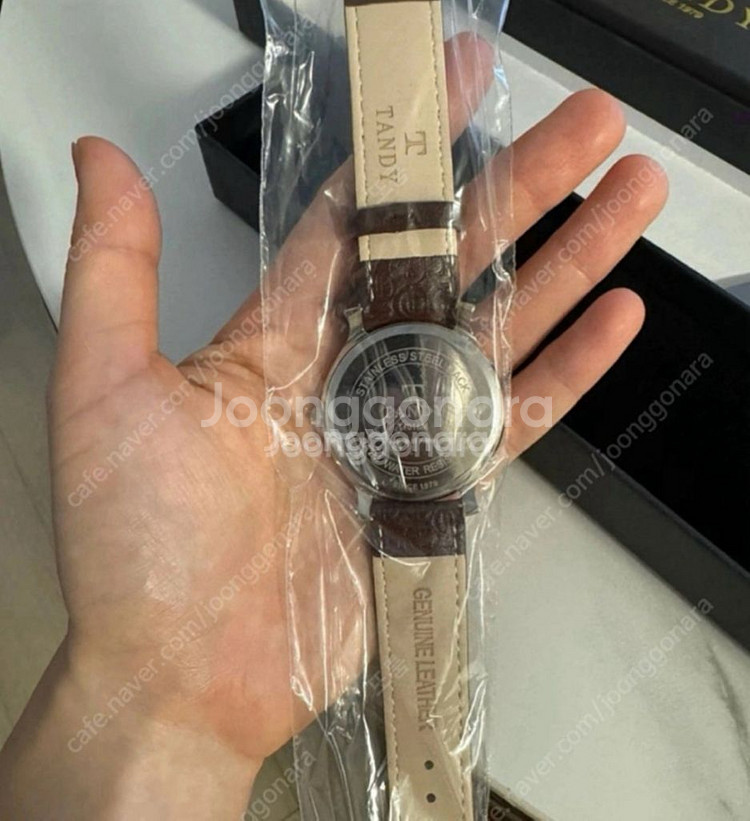 남성용 가죽시계--2