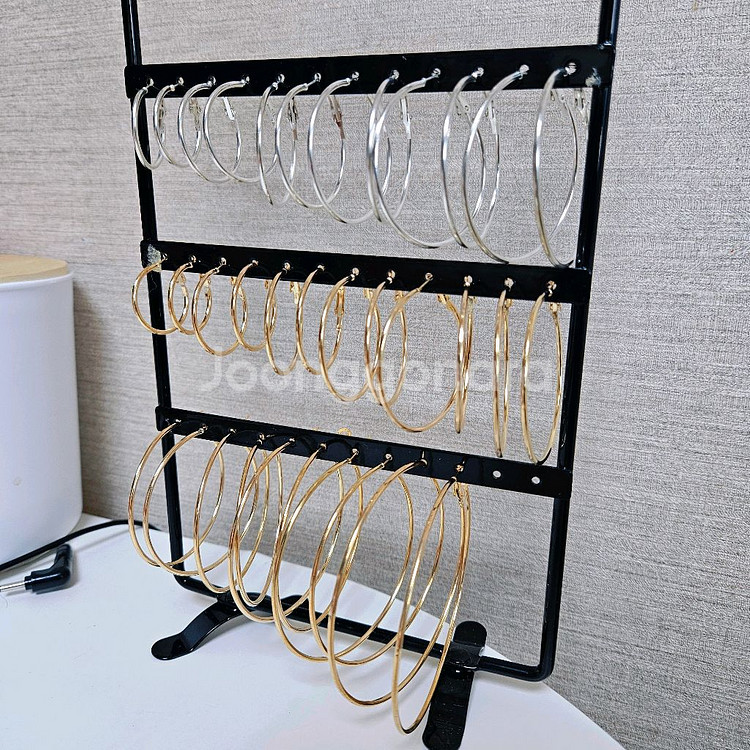 [일괄 만오천,새상품]실버 골드 링귀걸이 세트 17개/목걸이 반지 팔찌 진주 샤넬 14k 18k 스와로브스키 불가리--0