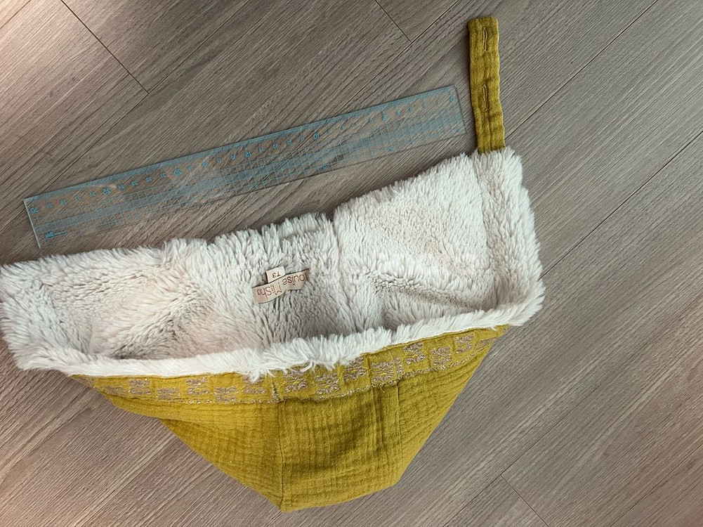 루이스미샤 머스타드 아기 털 보넷(T3) 1개--5