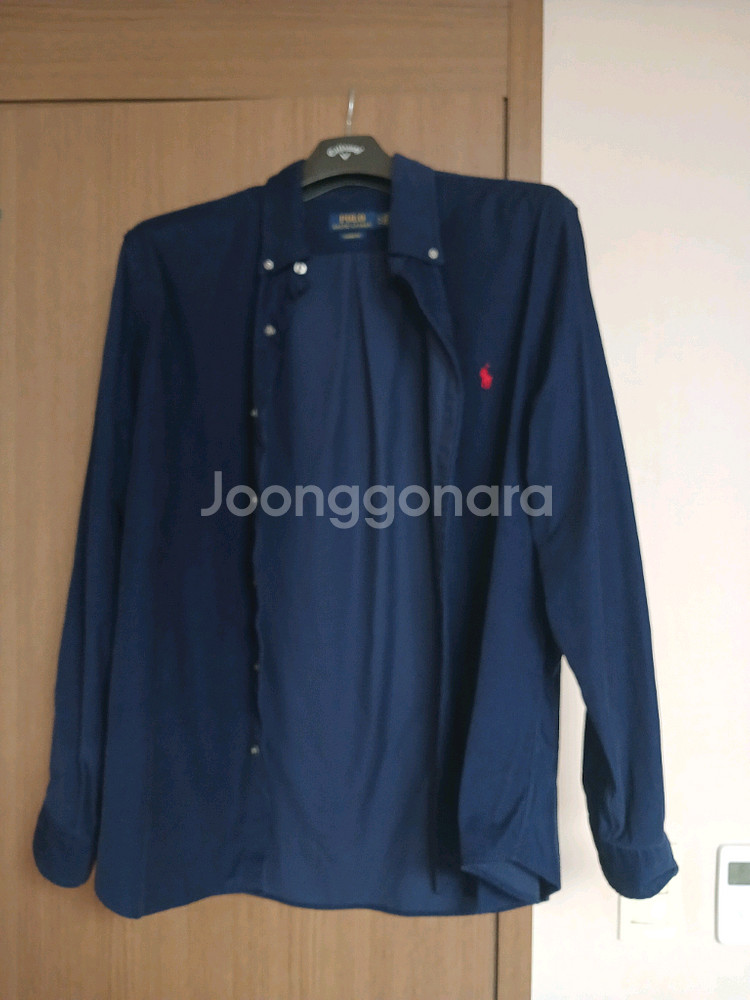 폴로 랄프로렌 네이비 셔츠XL--1