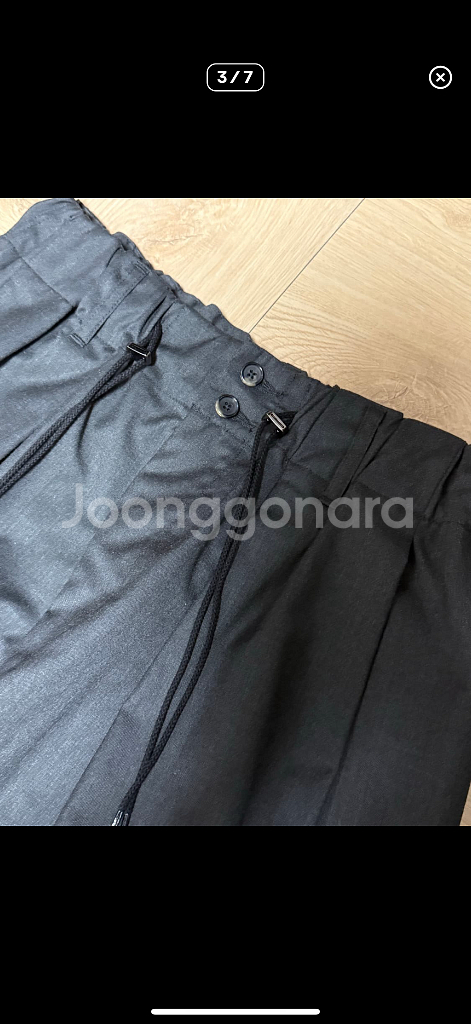 Sillage 실라주 셋업 (차콜/그레이)--2