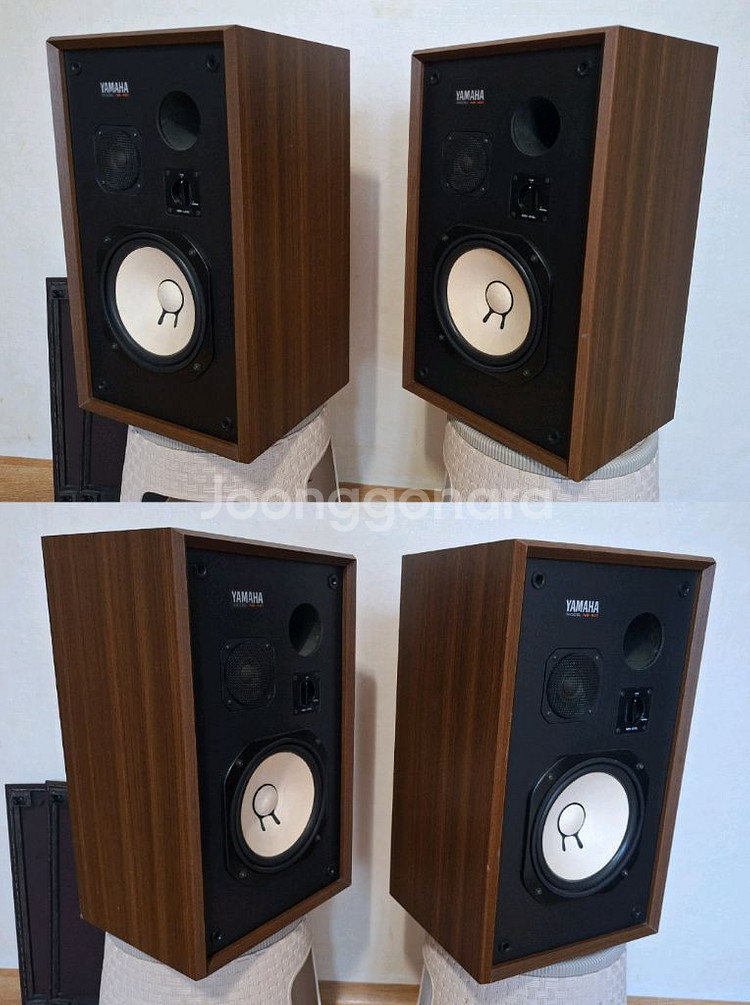 (오버홀)야마하 NS-451 중대형 빈티지 스피커 1조 카페 매장 가게 인테리어 레트로 오디오--3