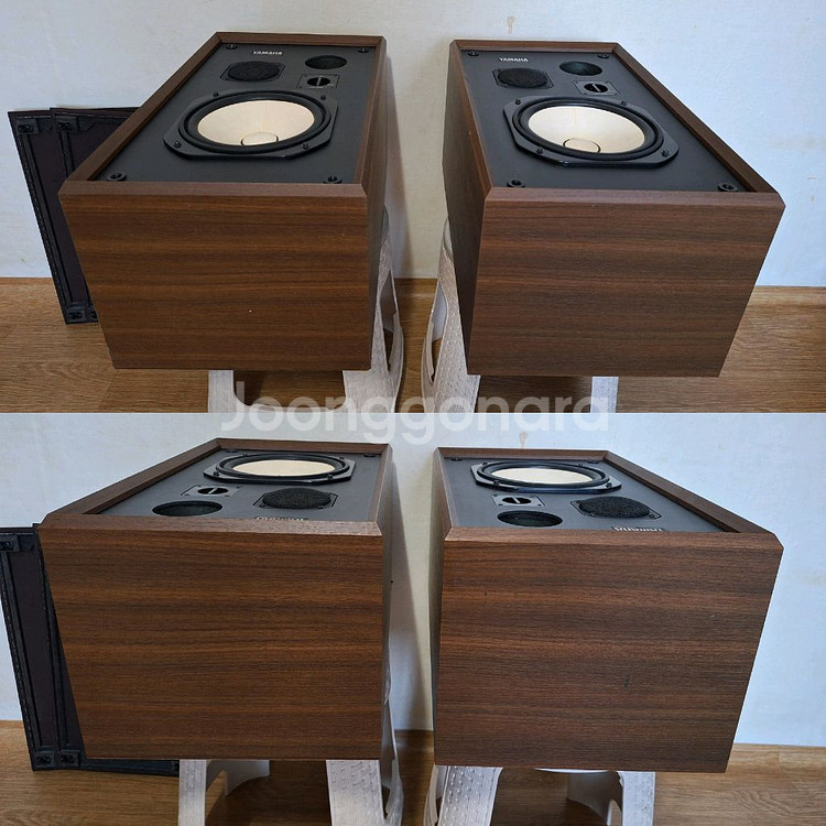 (오버홀)야마하 NS-451 중대형 빈티지 스피커 1조 카페 매장 가게 인테리어 레트로 오디오--7