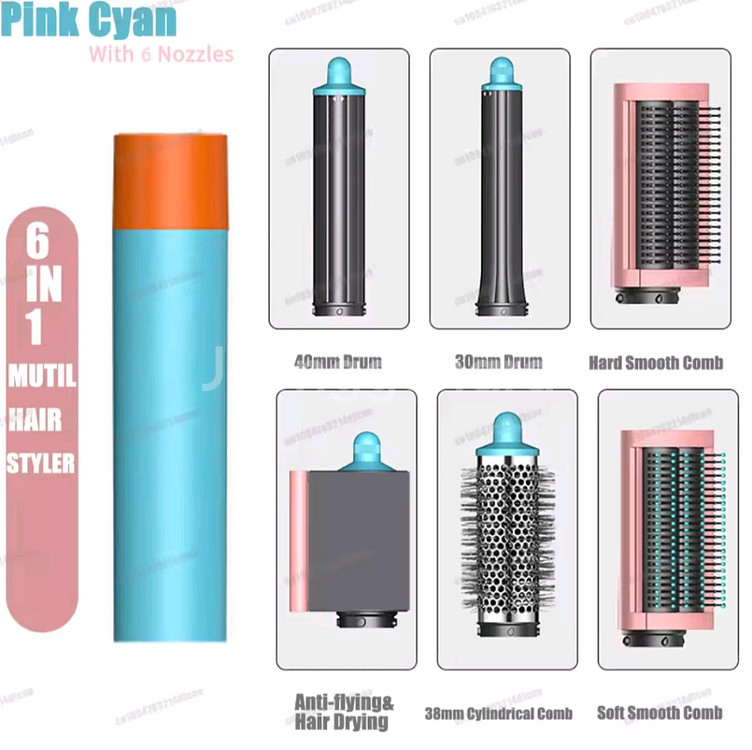 차이슨 에어랩 멀티 스타일러 드라이어 6종노즐 풀세트--1