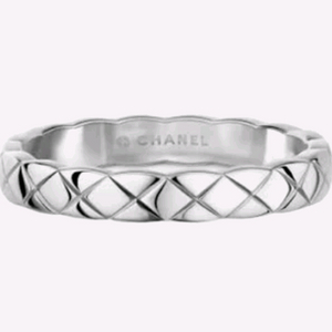 [CHANELCocoCrushRing18K화이트골드미니