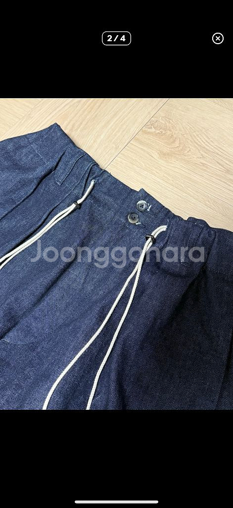 Sillage 실라주 서큘러 데님 팬츠--1