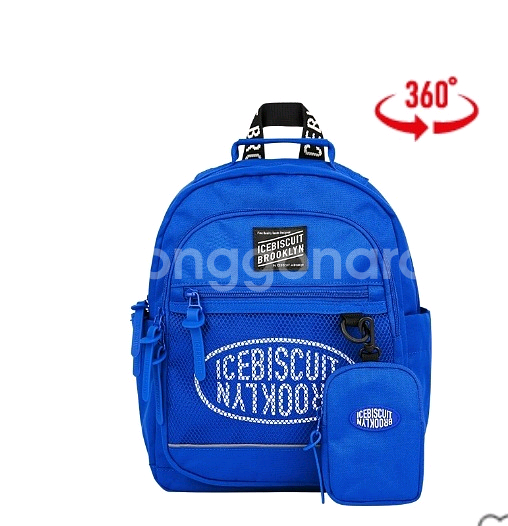 아이스비스킷가방 심볼로고유틸리티백팩+세컨드백--0