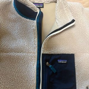 파타고니아 레트로 x 후리스 XL 네츄럴색