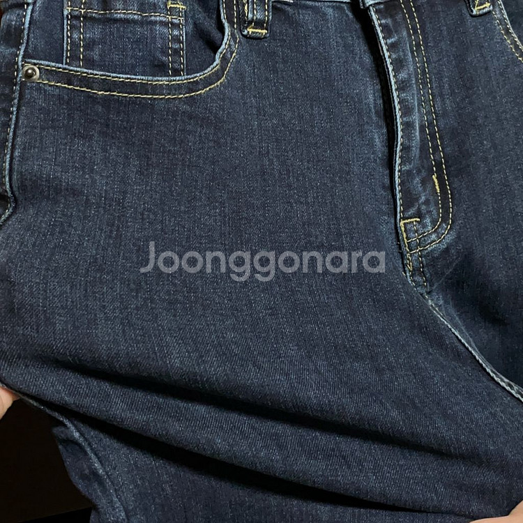 에이블리 진청 부츠컷 바지--6